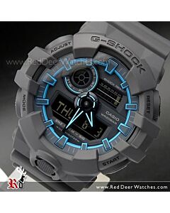 Casio G-Shock Analog Digital 200M Super illuminator Sport Watch GA-700-1B, GA700