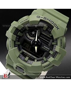 Casio G-Shock Analog Digital Super illuminator Camouflage Watch GA-700CM-2A, GA700CM