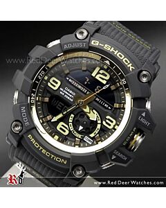 Casio G-Shock Mudmaster Master of G Twin Sensor Sport Watch GG-1000GB-1A, GG1000