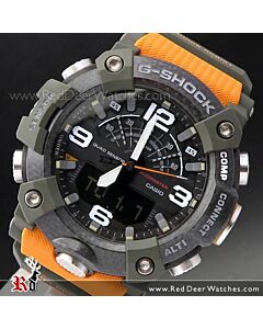 Casio G-Shock Mudmaster Quad Sensor Carbon Fiber Bluetooth Watch GG-B100-1A9