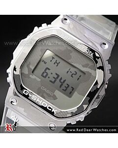 Casio G-Shock Semi-Transparent Camouflage Watch GM-5600SCM-1