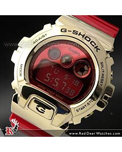 Casio G-Shock Red and Gold Metal Covered Ltd Watch GM-6900CX-4, GM6900CX