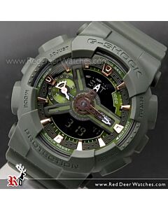 Casio G-Shock S Series Matte Green Sport Watch GMA-S110CM-3A, GMAS110CM