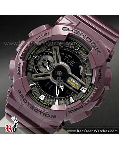 Casio G-Shock S Series Rose Motif Band Ladies Watch GMA-S110F-7A, GMAS110F