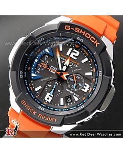 Casio G-Shock Solar Multi-Band 6 Chronograph Pilot Watch GW-3000M-4A, GW3000M