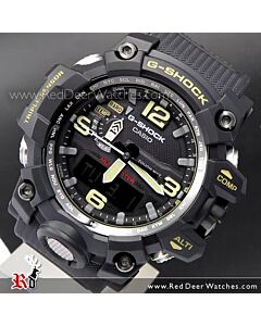 Casio G-Shock MUDMASTER Triple Sensor Solar Multiband 6 Watch GWG-1000-1A, GWG1000