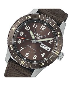 Seiko 5 Sports Field Series Brown Nylon Strap Watch HDB009K1