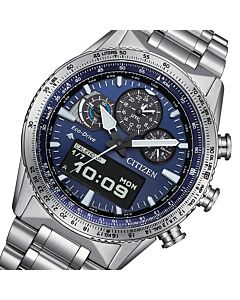 Citizen Promaster Skyhawk Eco-Drive U830 Blue Dial Watch JV2000-51L