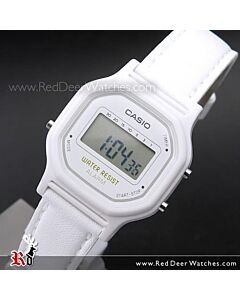 Casio Ladies Kids Leather Band Digital Watch LA-11WL-7A, LA11WL