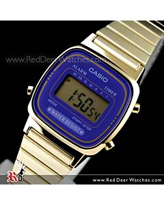 Casio Retro Gold Tone Digital Ladies Watches LA670WGA-6DF