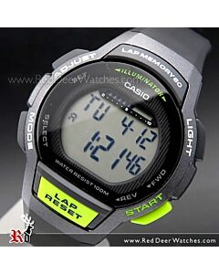 Casio Stopwatch Alarm Ladies Digital Watch LWS-1000H-1AV, LWS1000H
