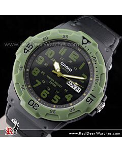 Casio Quartz Mens Analog Military Cloth Band Watch MRW-200HB-1BV, MRW200HB