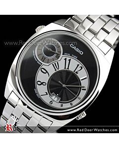 Casio Anaglog Fashion Men's Duo Timezone Watch MTP-108D-1A, MTF108D
