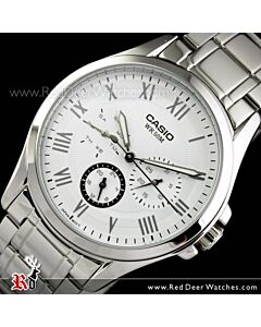 Casio Stainless steel Analog Mens Watch MTP-E301D-7B1V, MTPE301D