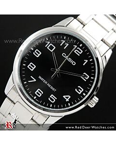 Casio Quartz Easy to Read Unisex Watch MTP-V001D-1B, MTPV001D
