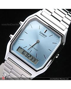 CASIO DIGITAL ANALOG VINTAGE WATCH AQ-230A-7B, AQ230A