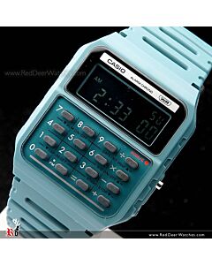 Casio Calculator Alarm Dual Time Data Bank Watch CA-53WF-8B