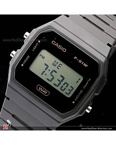 Casio Transparent Gray Digital Unisex Watch F-91WS-8DF