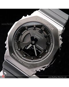 Casio G-Shock Analog Digital Mid-Sized Metal-Clad Ladies Watch GM-S2100B-8A