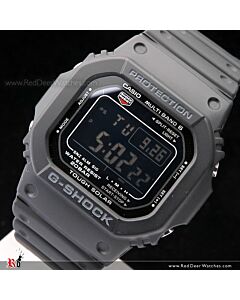 Casio G-Shock Solar Multi-band World Time Digital Watch GW-M5610U-1B, GWM5610U