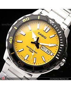 Casio Standard Analog Stainless Steel Quartz Mens Watch MTD-125D-9A, MTD125D