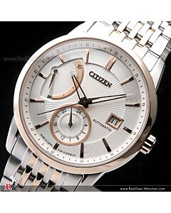 Citizen Mechanical Power Reserve Sapphire Automatic Mens Watch NB3004-55A