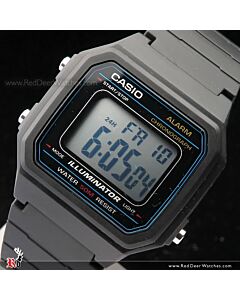 Casio Alarm Digital Watch W-217H-9AV, W217H