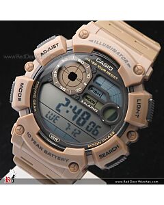 Casio Digital Moon Phase Fishing Level Sport Watch WS-1500H-5AV, WS1500H