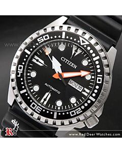 Citizen Automatic 100m Rubber Strap Sport Watch NH8380-15E