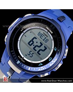 Casio ProTrek Solar Radio Multiband 6 Flagship Sensor Watch PRW-3000-2B, PRW3000