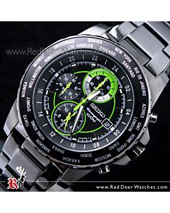 SEIKO Criteria World Timer Chronograph Alarm Multi-Function SNAC69P1