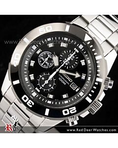 Seiko Chronograph Stainless Steel Mens Watch SNDD99P1, SNDD99