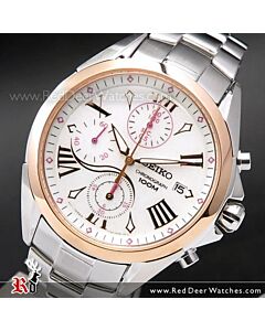 Seiko Criteria Chronograph Ladies Rose Gold SNDZ12P1