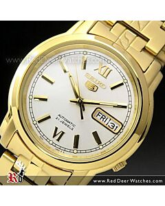 SEIKO 5 Automatic Gold Stainless Steel Watch SNKK84K1