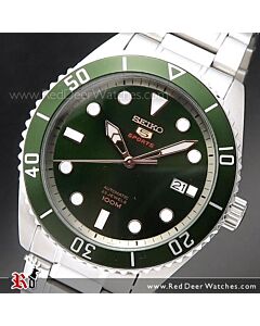 Seiko 5 Automatic Green Dial Stainless Steel Men Watch SRPB93K1, SRPB93