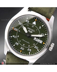 Seiko 5 Sport Green Dial Nylon Strap Automatic Watch SRPH29K1