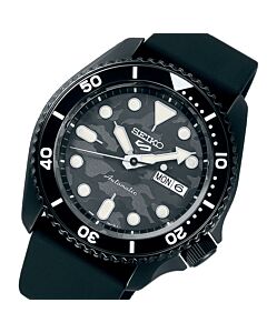 Seiko 5 Sports Yuto Horigome Limited Black Automatic Watch SRPJ39K1