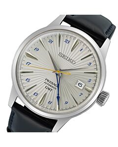 Seiko Presage Cocktail Time Automatic Silver Bullet GMT Watch SSK049J1, SSK049