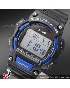 Casio Vibration Alarm 100M Digital Watch W-736H-2AV, W736H