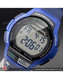 Casio Stopwatch Alarm Digital Watch WS-1000H-2AV, WS1000H