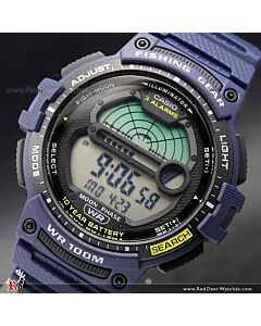 Casio Outgear Moon Data Fishing Gear Digital Watch WS-1200H-2AV, WS1200H