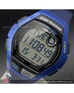 Casio Step Tracker LED 100M Sport Watch WS-2000H-4AV, WS2000H