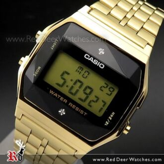 Casio Digital Vintage Natural diamonds Watch A159WGED-1