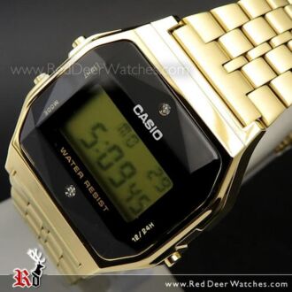 Casio Digital Vintage Natural diamonds Watch A159WGED-1