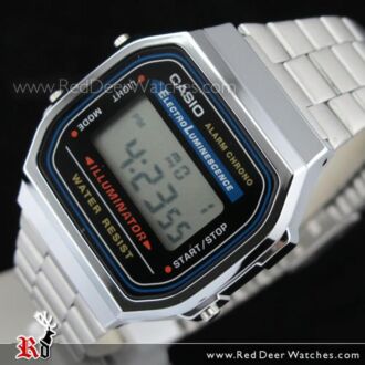 Watch A168WA-5AY, Retro A-168WA Casio Unisex Vintage Digital style