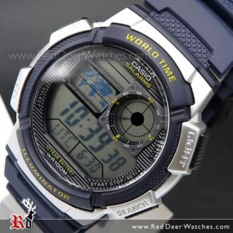 Casio Sporty Digital World Time 100M AE-1000W-1AV