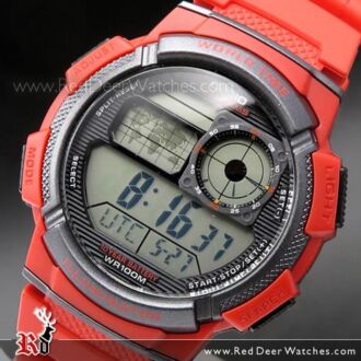 Casio Sporty Digital World Time 100M AE-1000W-1AV