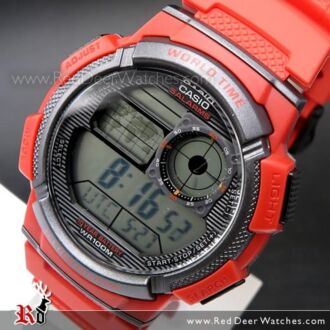 Casio Sporty Digital World Time 100M AE-1000W-1AV