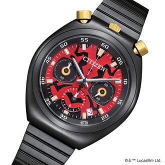 CITIZEN Tsuno Chrono Star Wars Darth Maul Unsex Ltd Watch AN3668-55W