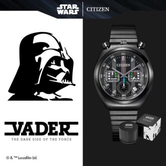 CITIZEN Tsuno Chrono Star Wars Darth Maul Unsex Ltd Watch AN3668-55W